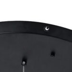 GLOBOSTAR® TEARS 61313 Μοντέρνο Κρεμαστό Φωτιστικό Οροφής LED 36W 3960lm 180° AC 220-240V IP20 Ρυθμιζόμενο Λευκό CCT με Χειριστήριο από 2700K έως 6000K Dimmable - Lumileds SMD Chip - Μαύρο - Μ60 x Π60 x Υ51.5cm - 3 Χρόνια Εγγύηση - Image 11