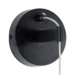 GLOBOSTAR® TEARS 61315 Μοντέρνο Φωτιστικό Τοίχου - Απλίκα LED 3W 330lm 180° AC 220-240V IP20 Ρυθμιζόμενο Λευκό CCT με On/Off 2700K/4500K/6000K - Lumileds SMD Chip - Μαύρο Ματ - Μ3.2 x Π3.2 x Υ51.5cm - 3 Χρόνια Εγγύηση - Image 10