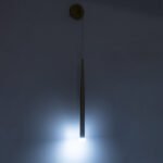 GLOBOSTAR® TEARS 61315 Μοντέρνο Φωτιστικό Τοίχου - Απλίκα LED 3W 330lm 180° AC 220-240V IP20 Ρυθμιζόμενο Λευκό CCT με On/Off 2700K/4500K/6000K - Lumileds SMD Chip - Μαύρο Ματ - Μ3.2 x Π3.2 x Υ51.5cm - 3 Χρόνια Εγγύηση - Image 13