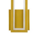 GLOBOSTAR® TIARA 61328 Μοντέρνο Φωτιστικό Τοίχου - Απλίκα LED 12W 1440lm 300° AC 220-240V IP20 Ρυθμιζόμενο Λευκό CCT με On/Off 2700K/4500K/6000K - Lumileds SMD Chip - Χρυσό Βούρτσας - Μ12.5 x Π4 x Υ32cm - 3 Χρόνια Εγγύηση - Image 6