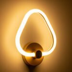 GLOBOSTAR® REGINA 61342 Μοντέρνο Φωτιστικό Τοίχου - Απλίκα LED 8W 960lm 360° AC 220-240V IP20 Ρυθμιζόμενο Λευκό CCT με On/Off 2700K/4500K/6000K - Lumileds SMD Chip - Χρυσό - Μ25 x Π7 x Υ28.5cm - 3 Χρόνια Εγγύηση - Image 7