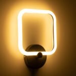 GLOBOSTAR® ELIZA 61343 Μοντέρνο Φωτιστικό Τοίχου - Απλίκα LED 8W 960lm 360° AC 220-240V IP20 Ρυθμιζόμενο Λευκό CCT με On/Off 2700K/4500K/6000K - Lumileds SMD Chip - Μαύρο Ματ - Μ22 x Π5 x Υ28.5cm - 3 Χρόνια Εγγύηση - Image 7