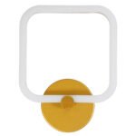 GLOBOSTAR® ELIZA 61344 Μοντέρνο Φωτιστικό Τοίχου - Απλίκα LED 8W 960lm 360° AC 220-240V IP20 Ρυθμιζόμενο Λευκό CCT με On/Off 2700K/4500K/6000K - Lumileds SMD Chip - Χρυσό - Μ22 x Π5 x Υ28.5cm - 3 Χρόνια Εγγύηση - Image 4