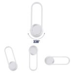 GLOBOSTAR® DALLAS 61346 Μοντέρνο Φωτιστικό Τοίχου - Απλίκα LED 12W 1440lm 360° AC 220-240V IP20 Ρυθμιζόμενο Λευκό CCT με On/Off 2700K/4500K/6000K - Lumileds SMD Chip - Λευκό Ματ - Μ12 x Π6.5 x Υ32cm - 3 Χρόνια Εγγύηση - Image 8