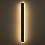 GLOBOSTAR® HOUSTON 61348 Μοντέρνο Φωτιστικό Τοίχου - Απλίκα LED 18W 2160lm 360° AC 220-240V IP20 Ρυθμιζόμενο Λευκό CCT με On/Off 2700K/4500K/6000K - Lumileds SMD Chip - Χρυσό Βούρτσας - Μ6 x Π3 x Υ60cm - 3 Χρόνια Εγγύηση - Image 4