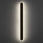 GLOBOSTAR® HOUSTON 61348 Μοντέρνο Φωτιστικό Τοίχου - Απλίκα LED 18W 2160lm 360° AC 220-240V IP20 Ρυθμιζόμενο Λευκό CCT με On/Off 2700K/4500K/6000K - Lumileds SMD Chip - Χρυσό Βούρτσας - Μ6 x Π3 x Υ60cm - 3 Χρόνια Εγγύηση - Image 3