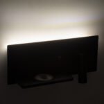 GLOBOSTAR® PALADIN 61351 Μοντέρνο Φωτιστικό Τοίχου - Απλίκα Ξενοδοχείου Reading Light με Φορτιστή USB 3A & Wireless 20W LED 6W 720lm 36° & 360° AC 220-240V IP20 Φυσικό Λευκό 4500K - Bridgelux COB Chip & TÜV SÜD Driver - Μαύρο Ματ - Μ30 x Π11 x Υ12cm - 3 Χρόνια Εγγύηση - Image 13