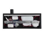 GLOBOSTAR® PALADIN 61351 Μοντέρνο Φωτιστικό Τοίχου - Απλίκα Ξενοδοχείου Reading Light με Φορτιστή USB 3A & Wireless 20W LED 6W 720lm 36° & 360° AC 220-240V IP20 Φυσικό Λευκό 4500K - Bridgelux COB Chip & TÜV SÜD Driver - Μαύρο Ματ - Μ30 x Π11 x Υ12cm - 3 Χρόνια Εγγύηση - Image 6