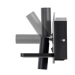 GLOBOSTAR® PALADIN 61352 Μοντέρνο Φωτιστικό Τοίχου - Απλίκα Ξενοδοχείου Reading Light με Φορτιστή USB 3A & Wireless 20W LED 6W 720lm 36° & 360° AC 220-240V IP20 Φυσικό Λευκό 4500K - Bridgelux COB Chip & TÜV SÜD Driver - Μαύρο Ματ - Μ30 x Π11 x Υ12cm - 3 Χρόνια Εγγύηση - Image 5