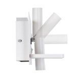 GLOBOSTAR® PALADIN 61353 Μοντέρνο Φωτιστικό Τοίχου - Απλίκα Ξενοδοχείου Reading Light με Φορτιστή USB 3A & Wireless 20W LED 6W 720lm 36° & 360° AC 220-240V IP20 Φυσικό Λευκό 4500K - Bridgelux COB Chip & TÜV SÜD Driver - Λευκό Ματ - Μ30 x Π11 x Υ12cm - 3 Χρόνια Εγγύηση - Image 5