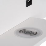 GLOBOSTAR® PALADIN 61353 Μοντέρνο Φωτιστικό Τοίχου - Απλίκα Ξενοδοχείου Reading Light με Φορτιστή USB 3A & Wireless 20W LED 6W 720lm 36° & 360° AC 220-240V IP20 Φυσικό Λευκό 4500K - Bridgelux COB Chip & TÜV SÜD Driver - Λευκό Ματ - Μ30 x Π11 x Υ12cm - 3 Χρόνια Εγγύηση - Image 8