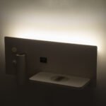 GLOBOSTAR® PALADIN 61354 Μοντέρνο Φωτιστικό Τοίχου - Απλίκα Ξενοδοχείου Reading Light με Φορτιστή USB 3A & Wireless 20W LED 6W 720lm 36° & 360° AC 220-240V IP20 Φυσικό Λευκό 4500K - Bridgelux COB Chip & TÜV SÜD Driver - Λευκό Ματ - Μ30 x Π11 x Υ12cm - 3 Χρόνια Εγγύηση - Image 13