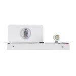 GLOBOSTAR® PALADIN 61354 Μοντέρνο Φωτιστικό Τοίχου - Απλίκα Ξενοδοχείου Reading Light με Φορτιστή USB 3A & Wireless 20W LED 6W 720lm 36° & 360° AC 220-240V IP20 Φυσικό Λευκό 4500K - Bridgelux COB Chip & TÜV SÜD Driver - Λευκό Ματ - Μ30 x Π11 x Υ12cm - 3 Χρόνια Εγγύηση - Image 7