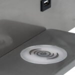 GLOBOSTAR® PALADIN 61355 Μοντέρνο Φωτιστικό Τοίχου - Απλίκα Ξενοδοχείου Reading Light με Φορτιστή USB 3A & Wireless 20W LED 6W 720lm 36° & 360° AC 220-240V IP20 Φυσικό Λευκό 4500K - Bridgelux COB Chip & TÜV SÜD Driver - Νίκελ Βούρτσας - Μ30 x Π11 x Υ12cm - 3 Χρόνια Εγγύηση - Image 8