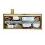 GLOBOSTAR® PALADIN 61357 Μοντέρνο Φωτιστικό Τοίχου - Απλίκα Ξενοδοχείου Reading Light με Φορτιστή USB 3A & Wireless 20W LED 6W 720lm 36° & 360° AC 220-240V IP20 Φυσικό Λευκό 4500K - Bridgelux COB Chip & TÜV SÜD Driver - Χρυσό Βούρτσας - Μ30 x Π11 x Υ12cm - 3 Χρόνια Εγγύηση - Image 6