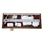 GLOBOSTAR® PALADIN 61361 Μοντέρνο Φωτιστικό Τοίχου - Απλίκα Ξενοδοχείου Reading Light με Φορτιστή USB 3A & Wireless 20W LED 6W 720lm 36° & 360° AC 220-240V IP20 Φυσικό Λευκό 4500K - Bridgelux COB Chip & TÜV SÜD Driver - Καφέ & Χρυσό Βούρτσας - Μ30 x Π11 x Υ12cm - 3 Χρόνια Εγγύηση - Image 6