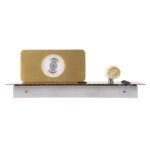 GLOBOSTAR® PALADIN 61362 Μοντέρνο Φωτιστικό Τοίχου - Απλίκα Ξενοδοχείου Reading Light με Φορτιστή USB 3A & Wireless 20W LED 6W 720lm 36° & 360° AC 220-240V IP20 Φυσικό Λευκό 4500K - Bridgelux COB Chip & TÜV SÜD Driver - Καφέ & Χρυσό Βούρτσας - Μ30 x Π11 x Υ12cm - 3 Χρόνια Εγγύηση - Image 7