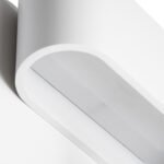 GLOBOSTAR® IBIS 61368 Μοντέρνο Φωτιστικό Τοίχου - Απλίκα Ξενοδοχείου Reading Light με Φορτιστή USB 3A LED 10W 1100lm 36° & 360° AC 220-240V IP20 Φυσικό Λευκό 4500K - Bridgelux COB Chip & TÜV SÜD Driver - Λευκό Ματ - Μ10 x Π6.1 x Υ18cm - 3 Χρόνια Εγγύηση - Image 9