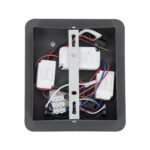 GLOBOSTAR® IBIS 61369 Μοντέρνο Φωτιστικό Τοίχου - Απλίκα Ξενοδοχείου Reading Light με Φορτιστή USB 3A LED 10W 1100lm 36° & 360° AC 220-240V IP20 Φυσικό Λευκό 4500K - Bridgelux COB Chip & TÜV SÜD Driver - Γκρι Ανθρακί Ματ - Μ10 x Π6.1 x Υ18cm - 3 Χρόνια Εγγύηση - Image 7