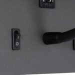 GLOBOSTAR® IBIS 61369 Μοντέρνο Φωτιστικό Τοίχου - Απλίκα Ξενοδοχείου Reading Light με Φορτιστή USB 3A LED 10W 1100lm 36° & 360° AC 220-240V IP20 Φυσικό Λευκό 4500K - Bridgelux COB Chip & TÜV SÜD Driver - Γκρι Ανθρακί Ματ - Μ10 x Π6.1 x Υ18cm - 3 Χρόνια Εγγύηση - Image 8