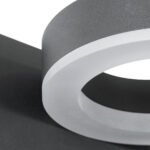 GLOBOSTAR® CROWN 61372 Μοντέρνο Φωτιστικό Τοίχου - Απλίκα Ξενοδοχείου Reading Light με Φορτιστή USB 3A LED 5W 550lm 120° AC 220-240V IP20 Φυσικό Λευκό 4500K - Bridgelux COB Chip & TÜV SÜD Driver - Γκρι Ανθρακί Ματ - Μ15 x Π15 x Υ23cm - 3 Χρόνια Εγγύηση - Image 8