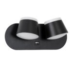 GLOBOSTAR® REGENCY 61376 Μοντέρνο Φωτιστικό Τοίχου - Απλίκα Ξενοδοχείου Reading Light με Φορτιστή USB 3A LED 16W 1840lm 120° AC 220-240V IP20 Φυσικό Λευκό 4500K - Bridgelux SMD Chip & TÜV SÜD Driver - Μαύρο Ματ - Μ16.5 x Π12 x Υ10cm - 3 Χρόνια Εγγύηση - Image 3