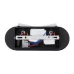 GLOBOSTAR® REGENCY 61376 Μοντέρνο Φωτιστικό Τοίχου - Απλίκα Ξενοδοχείου Reading Light με Φορτιστή USB 3A LED 16W 1840lm 120° AC 220-240V IP20 Φυσικό Λευκό 4500K - Bridgelux SMD Chip & TÜV SÜD Driver - Μαύρο Ματ - Μ16.5 x Π12 x Υ10cm - 3 Χρόνια Εγγύηση - Image 6