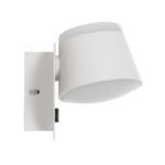 GLOBOSTAR® REGENCY 61377 Μοντέρνο Φωτιστικό Τοίχου - Απλίκα Ξενοδοχείου Reading Light με Φορτιστή USB 3A LED 16W 1840lm 120° AC 220-240V IP20 Φυσικό Λευκό 4500K - Bridgelux SMD Chip & TÜV SÜD Driver - Λευκό Ματ - Μ16.5 x Π12 x Υ10cm - 3 Χρόνια Εγγύηση - Image 5