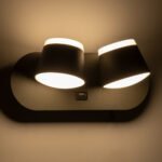 GLOBOSTAR® REGENCY 61378 Μοντέρνο Φωτιστικό Τοίχου - Απλίκα Ξενοδοχείου Reading Light με Φορτιστή USB 3A LED 16W 1840lm 120° AC 220-240V IP20 Φυσικό Λευκό 4500K - Bridgelux SMD Chip & TÜV SÜD Driver - Γκρι Ανθρακί Ματ - Μ16.5 x Π12 x Υ10cm - 3 Χρόνια Εγγύηση - Image 9