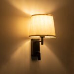 GLOBOSTAR® ROULETTE-R 61380 Μοντέρνο Φωτιστικό Τοίχου - Απλίκα Ξενοδοχείου Reading Light με Φορτιστή USB 3A & Ντουί 1 x E27 LED 3W 360lm 36° & 360° AC 220-240V IP20 Φυσικό Λευκό 4500K - Bridgelux COB Chip & TÜV SÜD Driver - Λευκό Ματ & Μπεζ - Μ22 x Π23.5 x Υ37cm - Σετ 2 Τεμαχίων - 3 Χρόνια Εγγύηση - Image 13