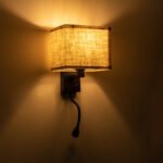 GLOBOSTAR® ROULETTE-S 61382 Μοντέρνο Φωτιστικό Τοίχου - Απλίκα Ξενοδοχείου Reading Light με Φορτιστή USB 3A & Ντουί 1 x E27 LED 3W 360lm 36° & 360° AC 220-240V IP20 Φυσικό Λευκό 4500K - Bridgelux COB Chip & TÜV SÜD Driver - Μαύρο & Μπεζ - Μ17 x Π20 x Υ37cm - Σετ 2 Τεμαχίων - 3 Χρόνια Εγγύηση - Image 13