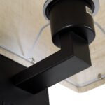 GLOBOSTAR® ROULETTE-S 61382 Μοντέρνο Φωτιστικό Τοίχου - Απλίκα Ξενοδοχείου Reading Light με Φορτιστή USB 3A & Ντουί 1 x E27 LED 3W 360lm 36° & 360° AC 220-240V IP20 Φυσικό Λευκό 4500K - Bridgelux COB Chip & TÜV SÜD Driver - Μαύρο & Μπεζ - Μ17 x Π20 x Υ37cm - Σετ 2 Τεμαχίων - 3 Χρόνια Εγγύηση - Image 9