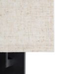 GLOBOSTAR® ROULETTE-S 61382 Μοντέρνο Φωτιστικό Τοίχου - Απλίκα Ξενοδοχείου Reading Light με Φορτιστή USB 3A & Ντουί 1 x E27 LED 3W 360lm 36° & 360° AC 220-240V IP20 Φυσικό Λευκό 4500K - Bridgelux COB Chip & TÜV SÜD Driver - Μαύρο & Μπεζ - Μ17 x Π20 x Υ37cm - Σετ 2 Τεμαχίων - 3 Χρόνια Εγγύηση - Image 10