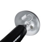 GLOBOSTAR® URANUS-S 61449 Μοντέρνο Επιτραπέζιο Φωτιστικό Πορτατίφ με Ντουί 2 x E27 AC 220-240V IP20 - Μαύρο - Μ25 x Π25 x Υ39cm - Image 8