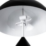GLOBOSTAR® URANUS-L 61457 Μοντέρνο Επιτραπέζιο Φωτιστικό Πορτατίφ με Ντουί 2 x E27 AC 220-240V IP20 - Μαύρο - Μ50 x Π50 x Υ77cm - Image 8