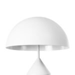 GLOBOSTAR® URANUS-L 61458 Μοντέρνο Επιτραπέζιο Φωτιστικό Πορτατίφ με Ντουί 2 x E27 AC 220-240V IP20 - Λευκό - Μ50 x Π50 x Υ77cm - Image 7