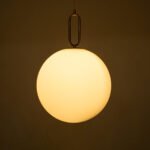 GLOBOSTAR® BELLISSIMO 61488 Μοντέρνο Κρεμαστό Φωτιστικό Οροφής με Ντουί 1 x E27 AC 220-240V IP20 - Λευκό & Χρυσό Πλατίνα - Μ40 x Π40 x Υ62cm - Image 9