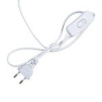 GLOBOSTAR® PENCASE 61563 Μοντέρνο Επιτραπέζιο Φωτιστικό Πορτατίφ με Ντουί 1 x E27 AC 220-240V IP20 - Μαύρο - Μ12 x Π15 x Υ38cm - Image 8