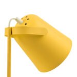 GLOBOSTAR® PENCASE 61567 Μοντέρνο Επιτραπέζιο Φωτιστικό Πορτατίφ με Ντουί 1 x E27 AC 220-240V IP20 - Κίτρινο - Μ12 x Π15 x Υ38cm - Image 5
