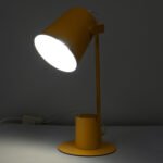 GLOBOSTAR® PENCASE 61567 Μοντέρνο Επιτραπέζιο Φωτιστικό Πορτατίφ με Ντουί 1 x E27 AC 220-240V IP20 - Κίτρινο - Μ12 x Π15 x Υ38cm - Image 9