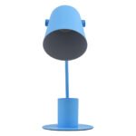 GLOBOSTAR® PENCASE 61568 Μοντέρνο Επιτραπέζιο Φωτιστικό Πορτατίφ με Ντουί 1 x E27 AC 220-240V IP20 - Μπλε - Μ12 x Π15 x Υ38cm - Image 3