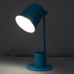 GLOBOSTAR® PENCASE 61568 Μοντέρνο Επιτραπέζιο Φωτιστικό Πορτατίφ με Ντουί 1 x E27 AC 220-240V IP20 - Μπλε - Μ12 x Π15 x Υ38cm - Image 9