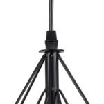 GLOBOSTAR® EIFFEL 61569 Vintage Κρεμαστό Φωτιστικό Οροφής με Ντουί 3 x E27 AC 220-240V IP20 - Μαύρο & Λευκό - Μ68 x Π25 x Υ130cm - Image 7