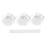 GLOBOSTAR® EIFFEL 61570 Vintage Κρεμαστό Φωτιστικό Οροφής με Ντουί 3 x E27 AC 220-240V IP20 - Λευκό - Μ68 x Π25 x Υ130cm - Image 11