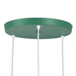 GLOBOSTAR® AVA 61575 Μοντέρνο Κρεμαστό Φωτιστικό Οροφής με Ντουί 3 x E27 AC 220-240V IP20 - Πράσινο & Μπεζ - Μ35 x Π35 x Υ130cm - Image 8