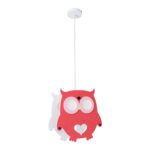 GLOBOSTAR® OWL 61576 Παιδικό Κρεμαστό Φωτιστικό Οροφής με Ντουί 1 x E27 AC 220-240V IP20 - Πολύχρωμο - Μ29.5 x Π15.5 x Υ30.5cm - Image 4