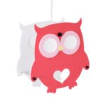 GLOBOSTAR® OWL 61576 Παιδικό Κρεμαστό Φωτιστικό Οροφής με Ντουί 1 x E27 AC 220-240V IP20 - Πολύχρωμο - Μ29.5 x Π15.5 x Υ30.5cm - Image 7
