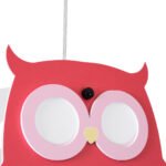 GLOBOSTAR® OWL 61576 Παιδικό Κρεμαστό Φωτιστικό Οροφής με Ντουί 1 x E27 AC 220-240V IP20 - Πολύχρωμο - Μ29.5 x Π15.5 x Υ30.5cm - Image 9