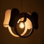 GLOBOSTAR® ELEPHANT 61578 Παιδικό Κρεμαστό Φωτιστικό Οροφής με Ντουί 1 x E27 AC 220-240V IP20 - Πολύχρωμο - Μ37.7 x Π15.5 x Υ31.5cm - Image 3