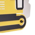 GLOBOSTAR® EXCAVATOR 61579 Παιδικό Κρεμαστό Φωτιστικό Οροφής με Ντουί 1 x E27 AC 220-240V IP20 - Κίτρινο & Μαύρο - Μ45 x Π15.5 x Υ27cm - Image 10